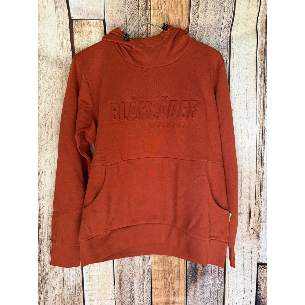 Blåkläder Workwear Women's Hoodie Rust Orange Functional Everyday Large NWT